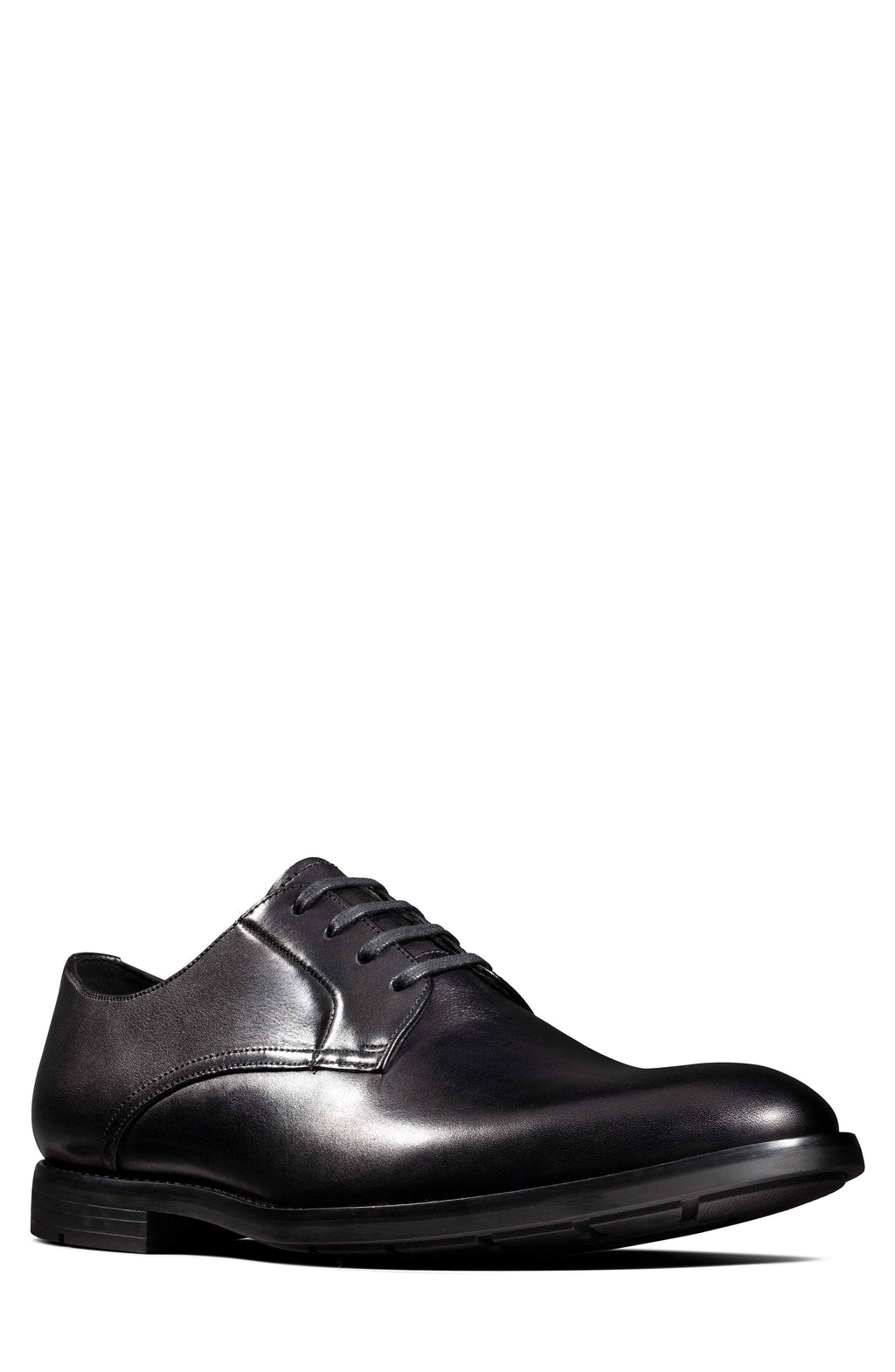 Black Leather Men's Shoes S927