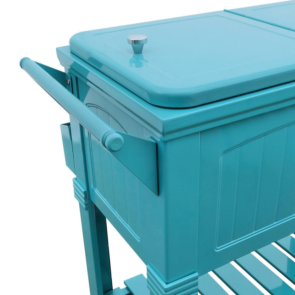 Portable Rolling Patio Cooler 80 qt. R720