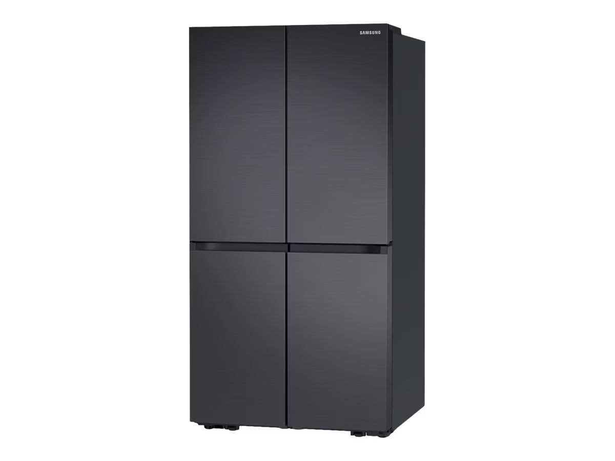 Black Stainless Steel Bottom-Freezer Refrigerator R8792