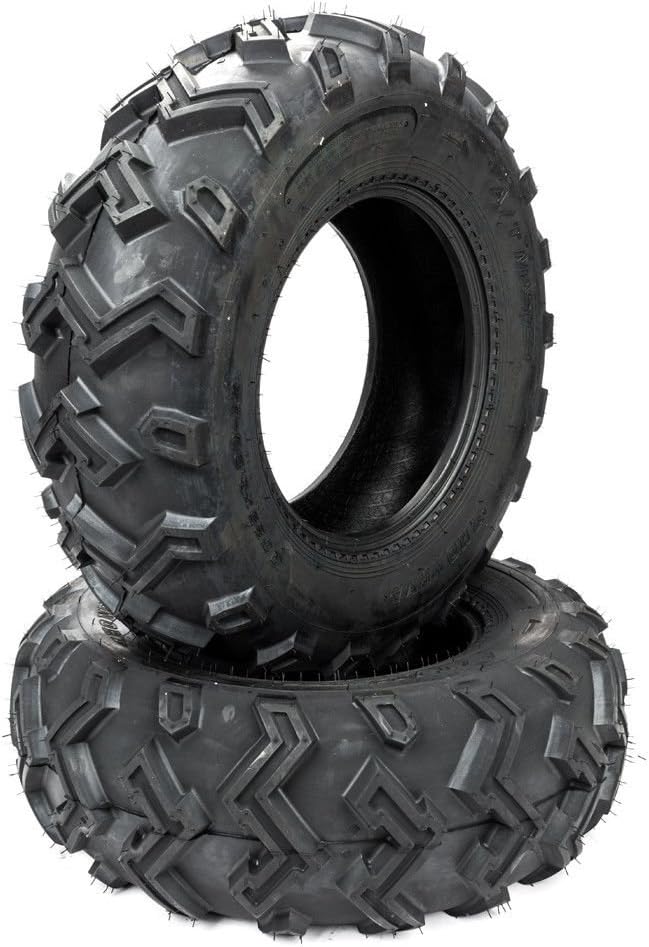 Set of 2 25x10-12 Rear ATV UTV Tires 6 Ply Rating J175833