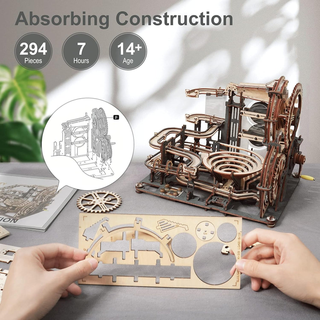 3D Wooden Puzzles Mechanical Model Kits Q66259