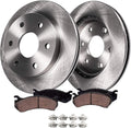 12.01" 6-Lug Front Disc Rotors Brake Pads G74418
