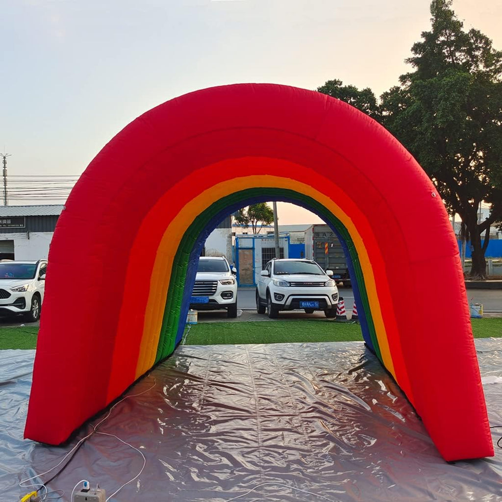 Inflatable with Air Blower and Separable Mat O506