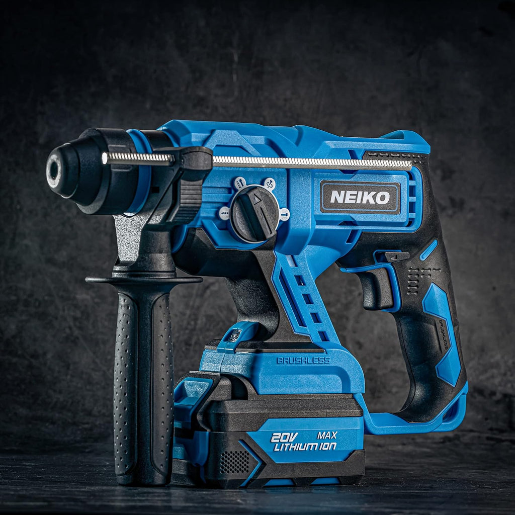 Cordless Rotary Hammer Drill with 20-Volt Li-ion Rechargeable Battery and SDS Plus Bit System S29232