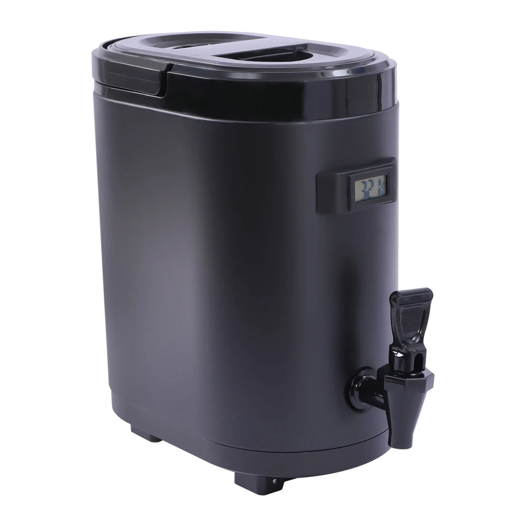 8L Insulated Beverage Dispenser with Temp Show L437411