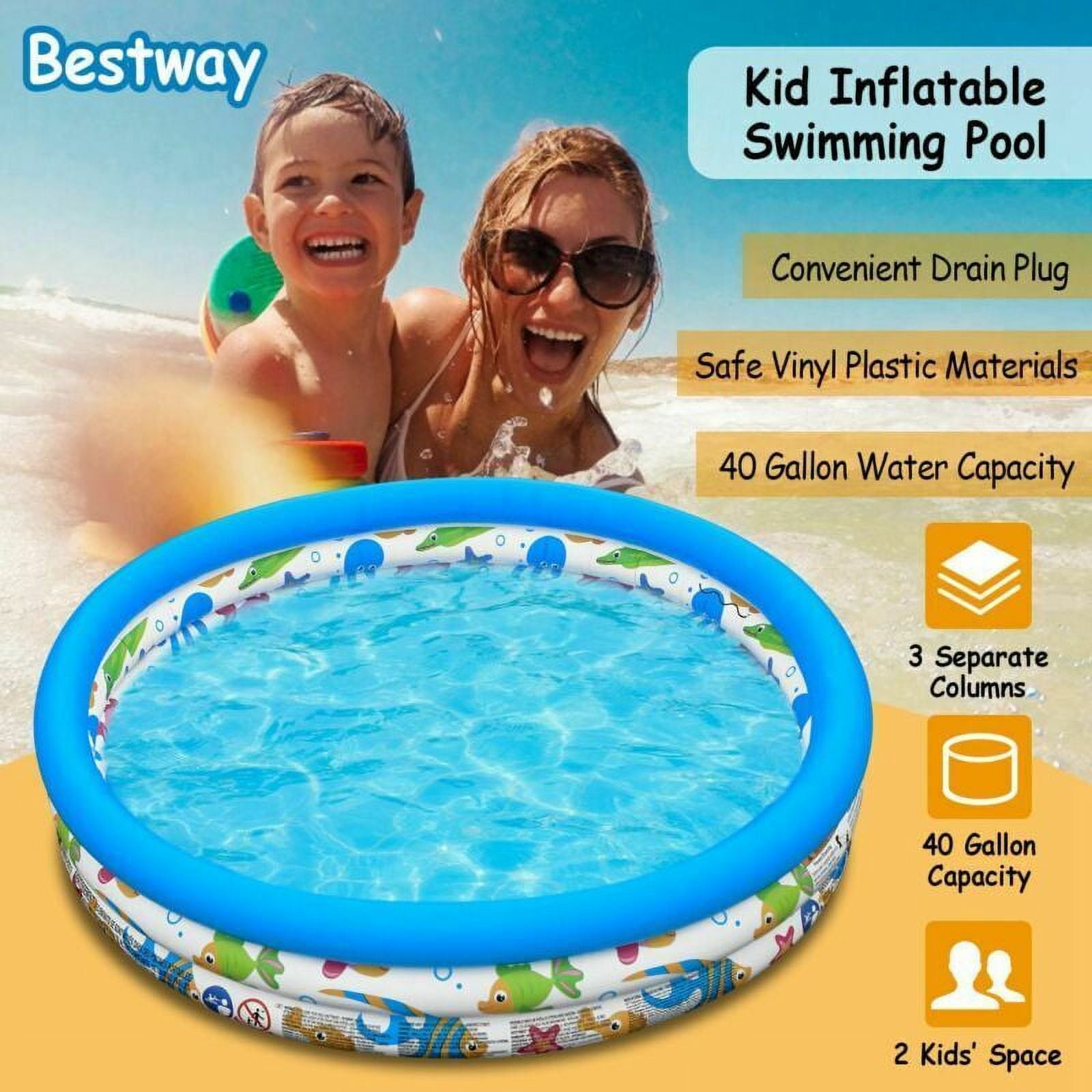 48"x10" Inflatable Family Pool P9241