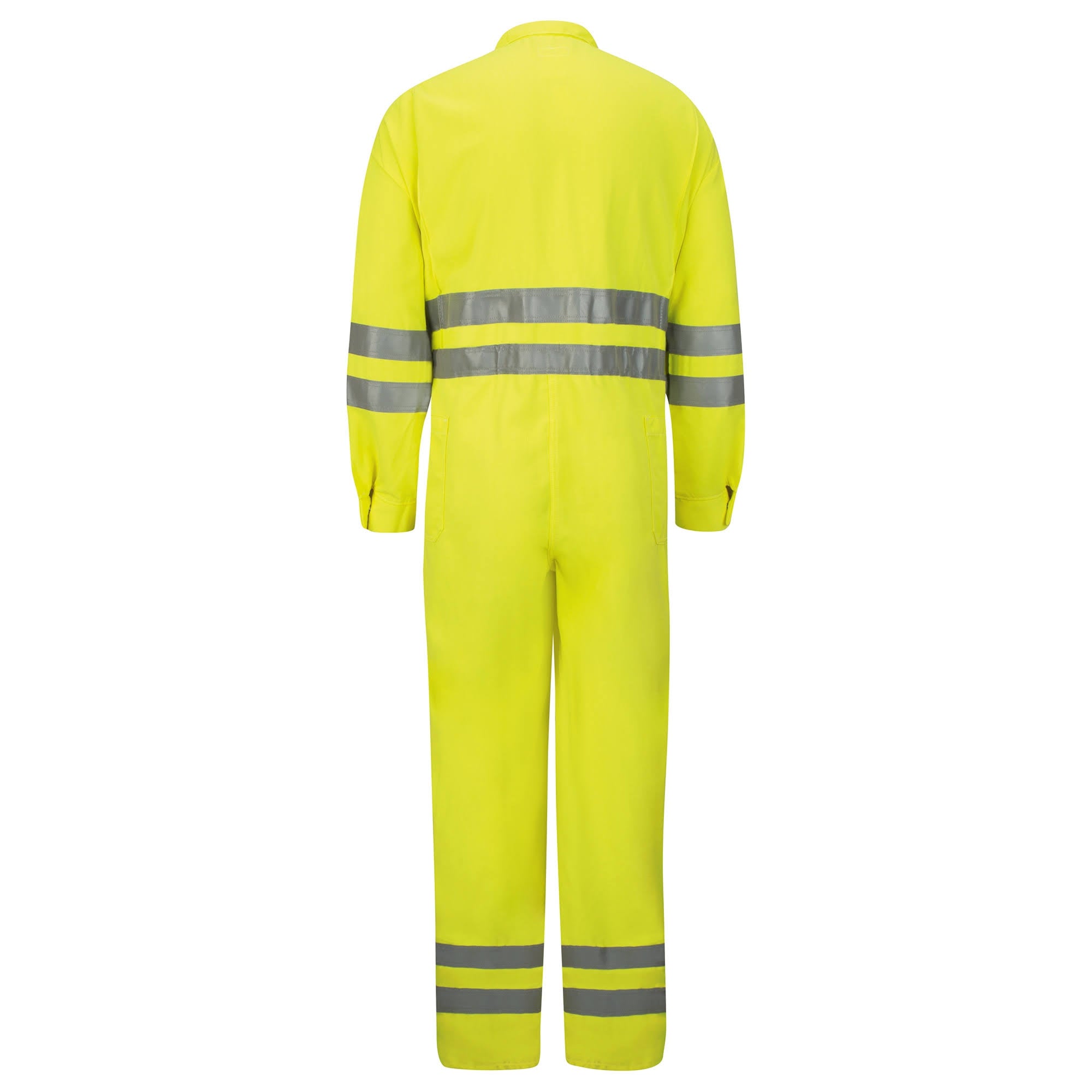 Hi-Vis Deluxe Coverall with Reflective Trim - 7 oz. Long Sizes - 46 I232