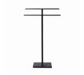 Black Slim Freestanding Towel Rack C576805
