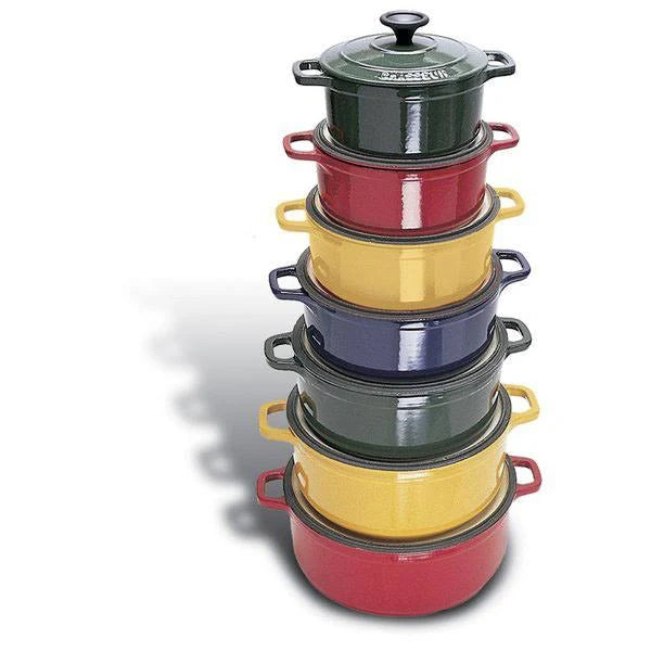 Red Round Dutch Oven S7098