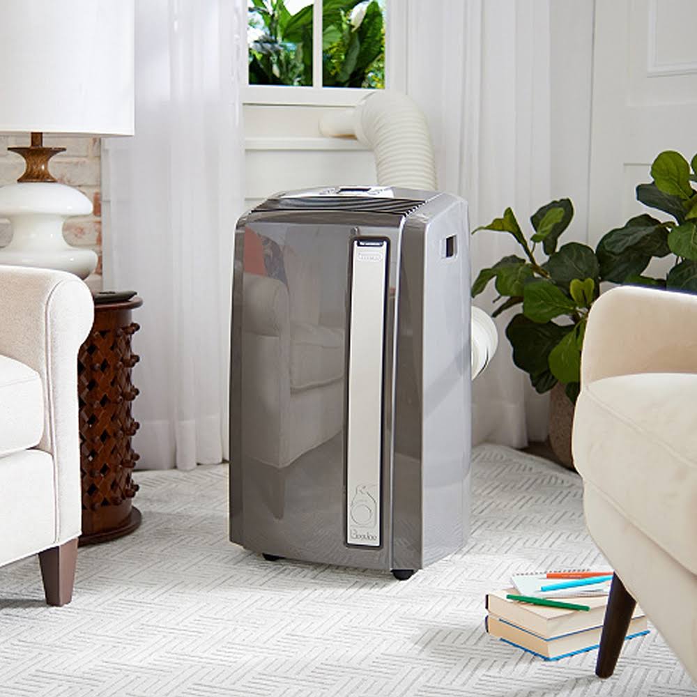 White Portable Air Conditioner Y12722