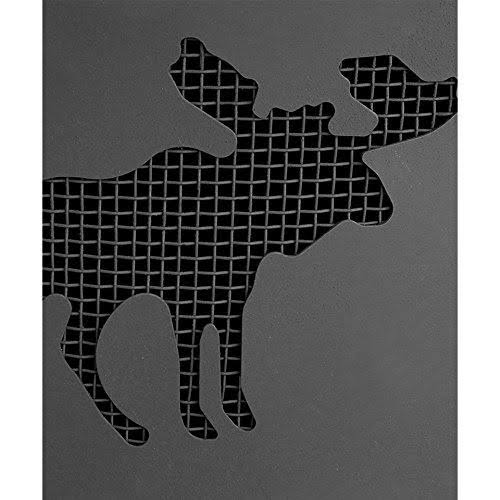 Black Wildlife Fire Pit X955473