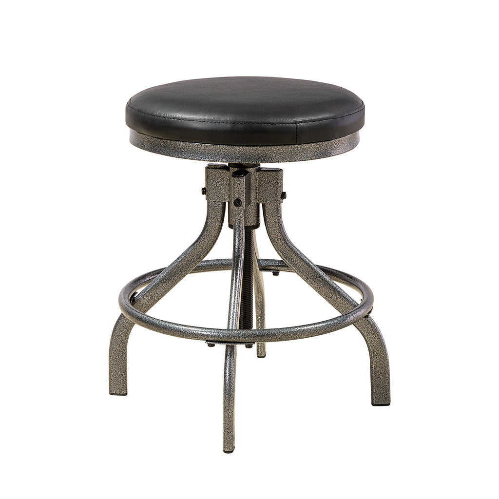 3 Piece Dining Set with 2 Swivel Stools BROWN T2284
