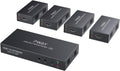 1x4 HDMI Extender Splitter 1080P Over Ethernet Cat6 C6322