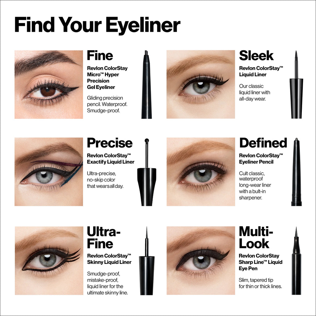 Navy Shock Waterproof Liquid Eyeliner, 0.08 oz N628197