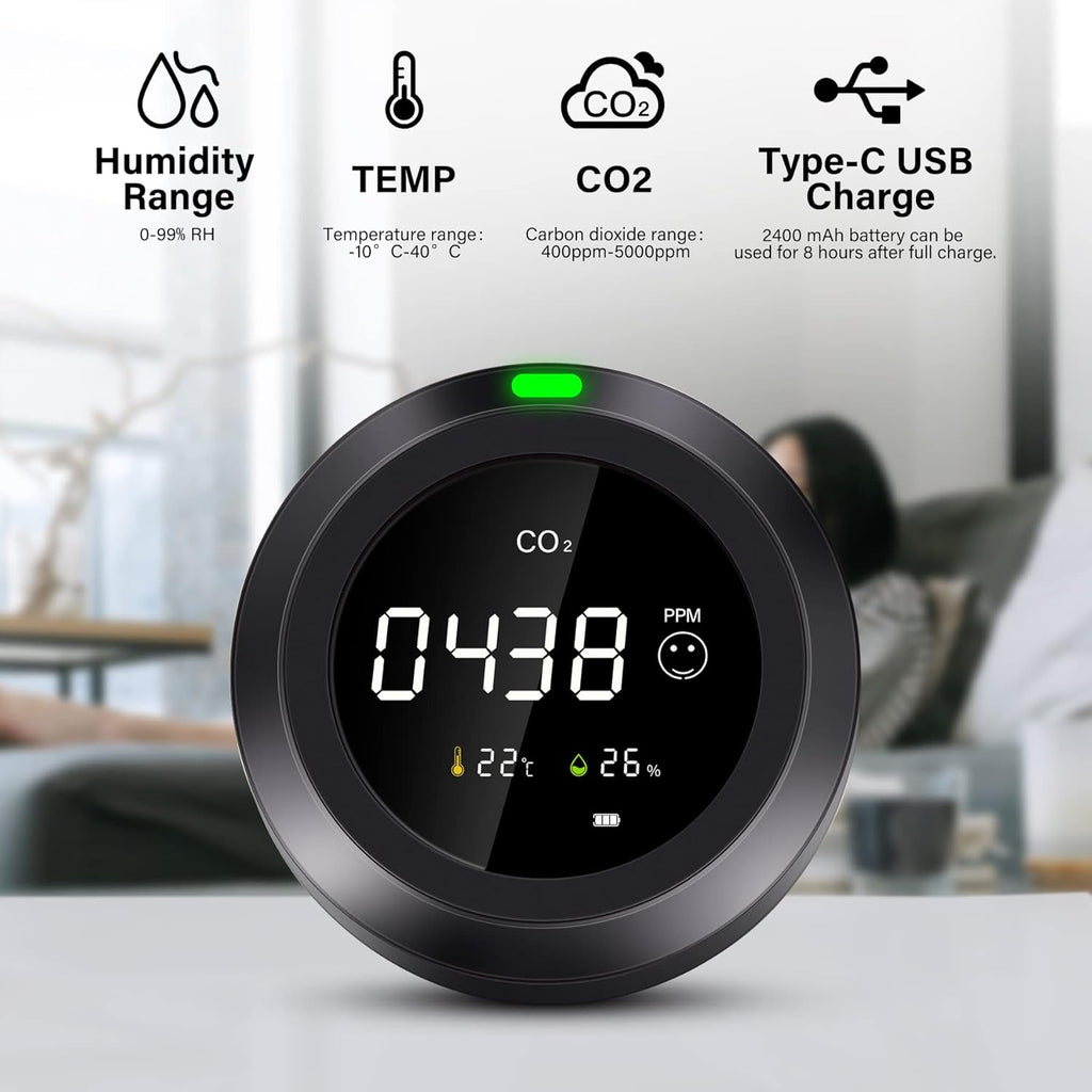 3-in 1 Indoor Air Quality Monitor with NDIR Sensor L948