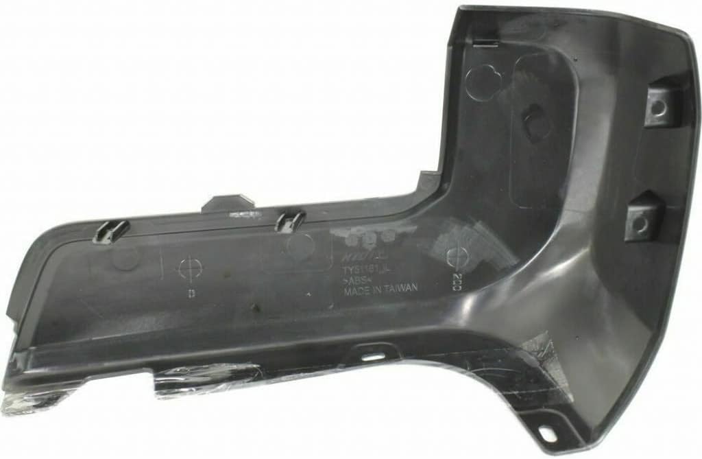Black Rear Outer Bumper End N8714