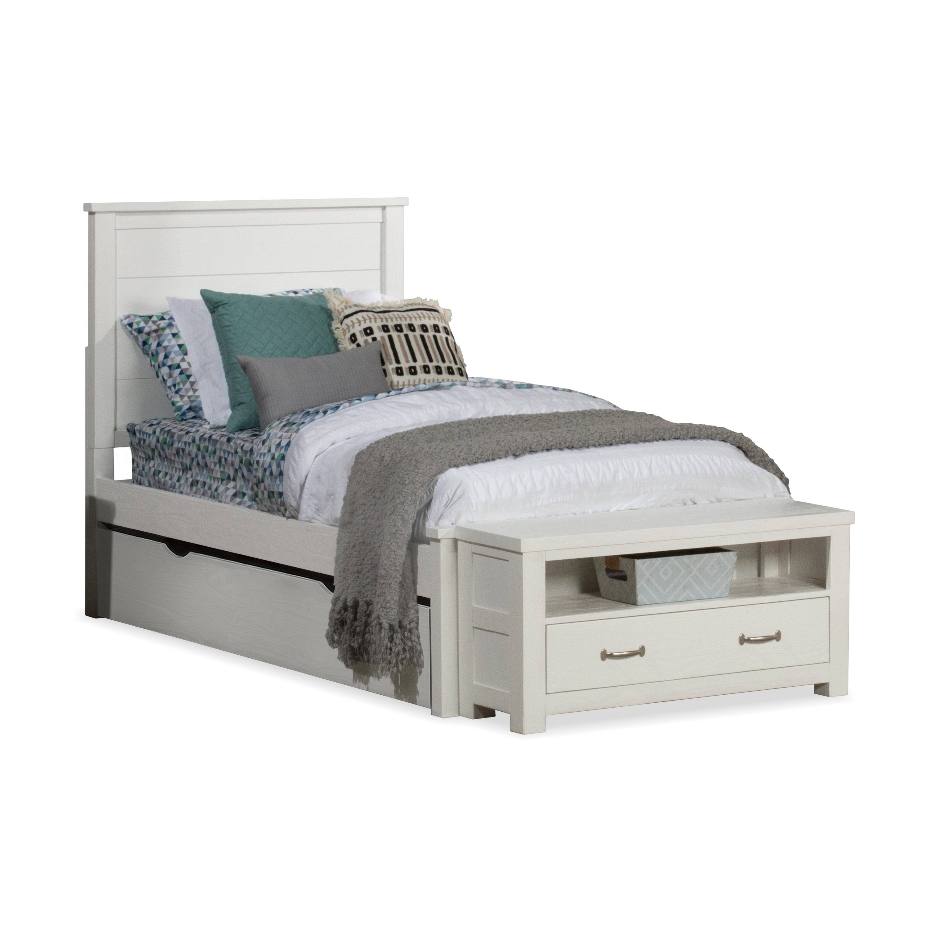 Twin Panel Bed with Trundle G738