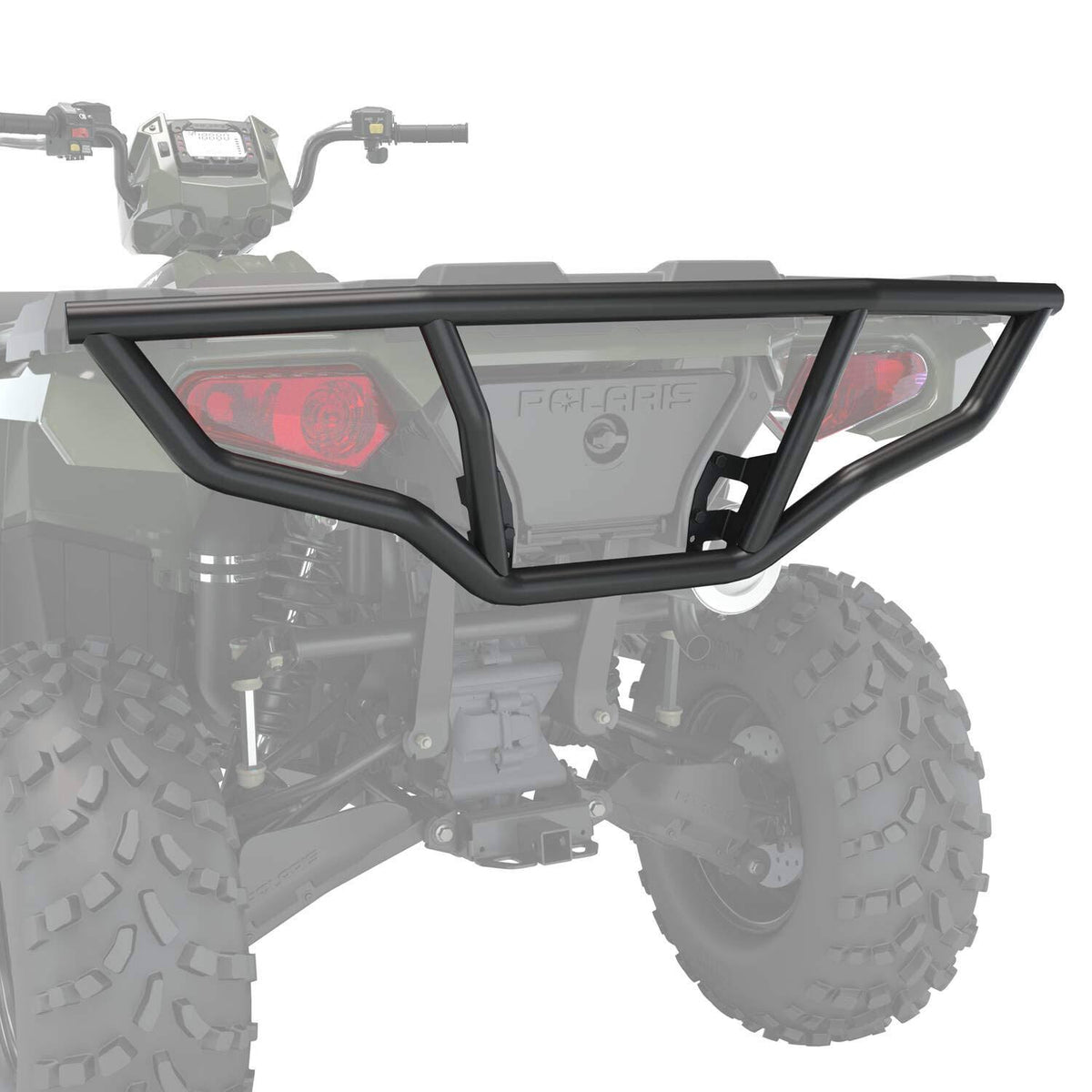 Black Steel Rear Brushguard R632