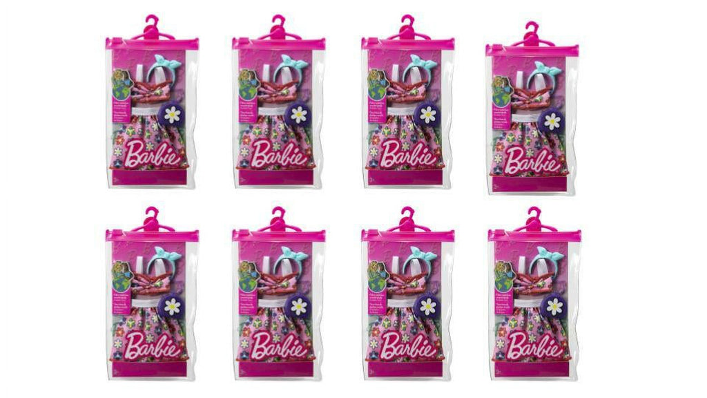Flower Outfit & Two Accessories Barbie Fashion Pack F2857