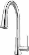Polished Chrome Pull-Down Single Handle Kitchen Faucet U951490