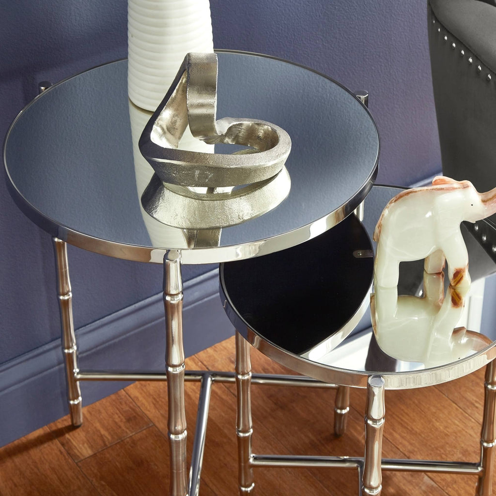 Gold Stainless Steel Nesting Tables D9954