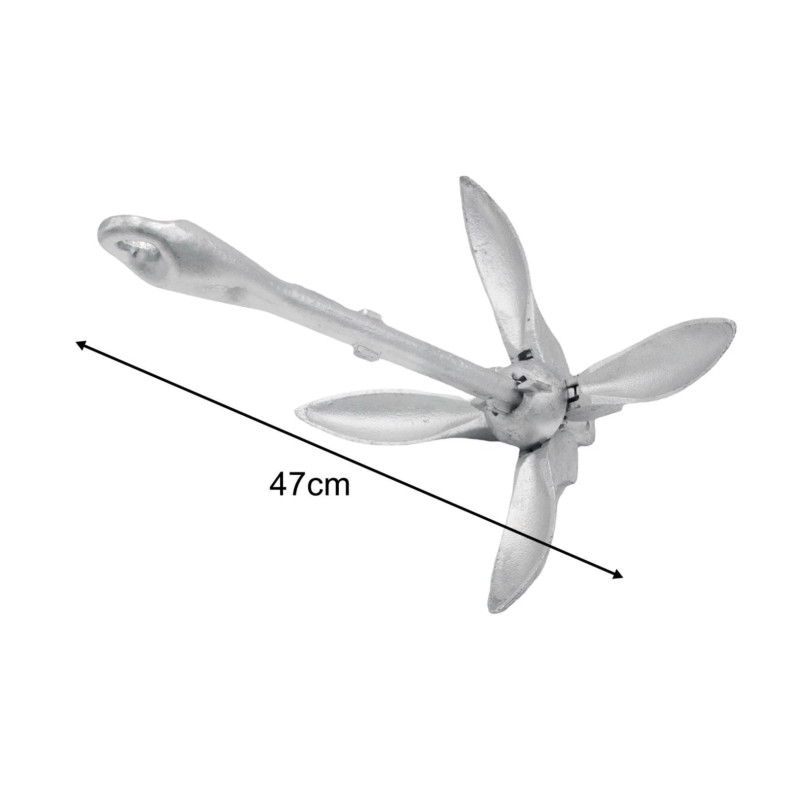 Folding Anchor Grapnel Carbon Steel 4KG T749045
