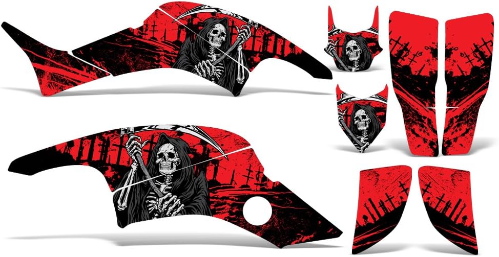 Red ATV Graphics Kit Sticker Decal G134499