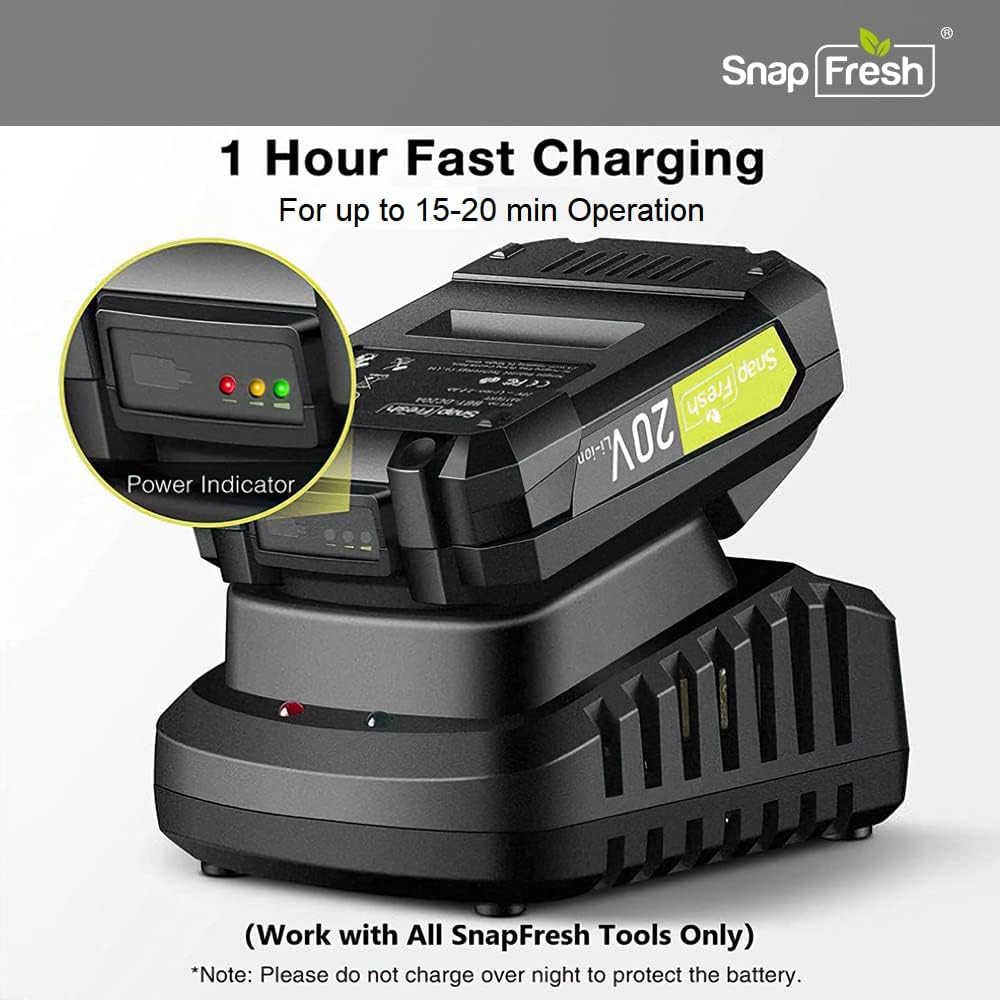 20V Cordless Electric Leaf Blower with Battery & Charger M616
