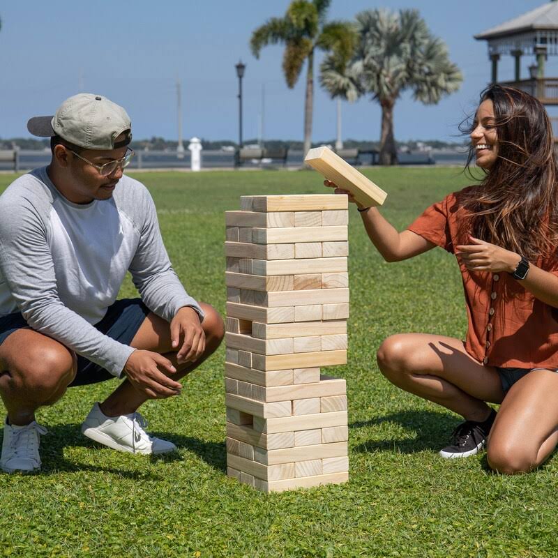 Giant Wooden Tumble Tower Game M249780
