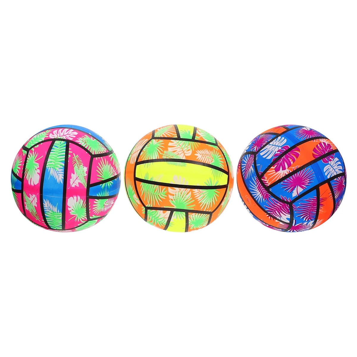 3Pcs Colorful Inflatable Water Volleyball Toy W921