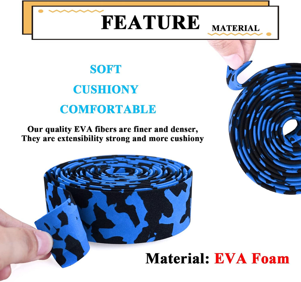 Camouflage EVA Road Bike Handlebar Tape, 2PCS E7846