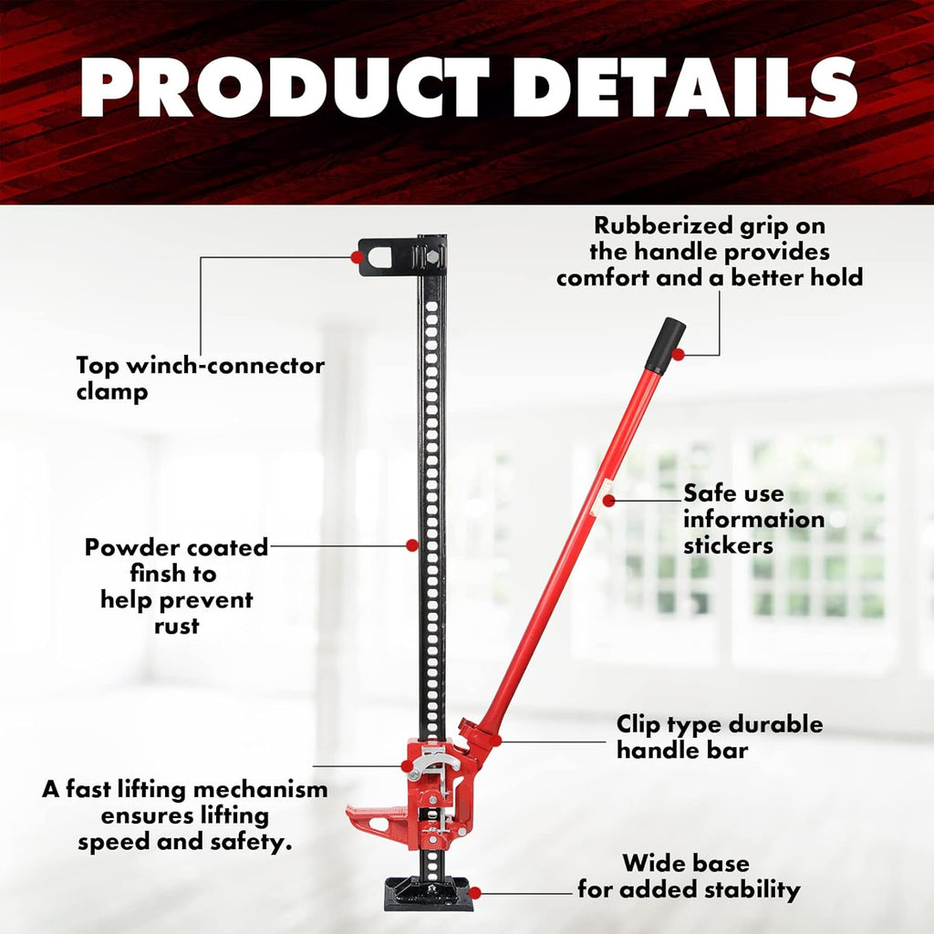 60 inch Steel Hydraulic Floor Jack S471