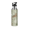 Green Vacuum Insulated Stainless Steel Water Bottle 20 OZ W98917