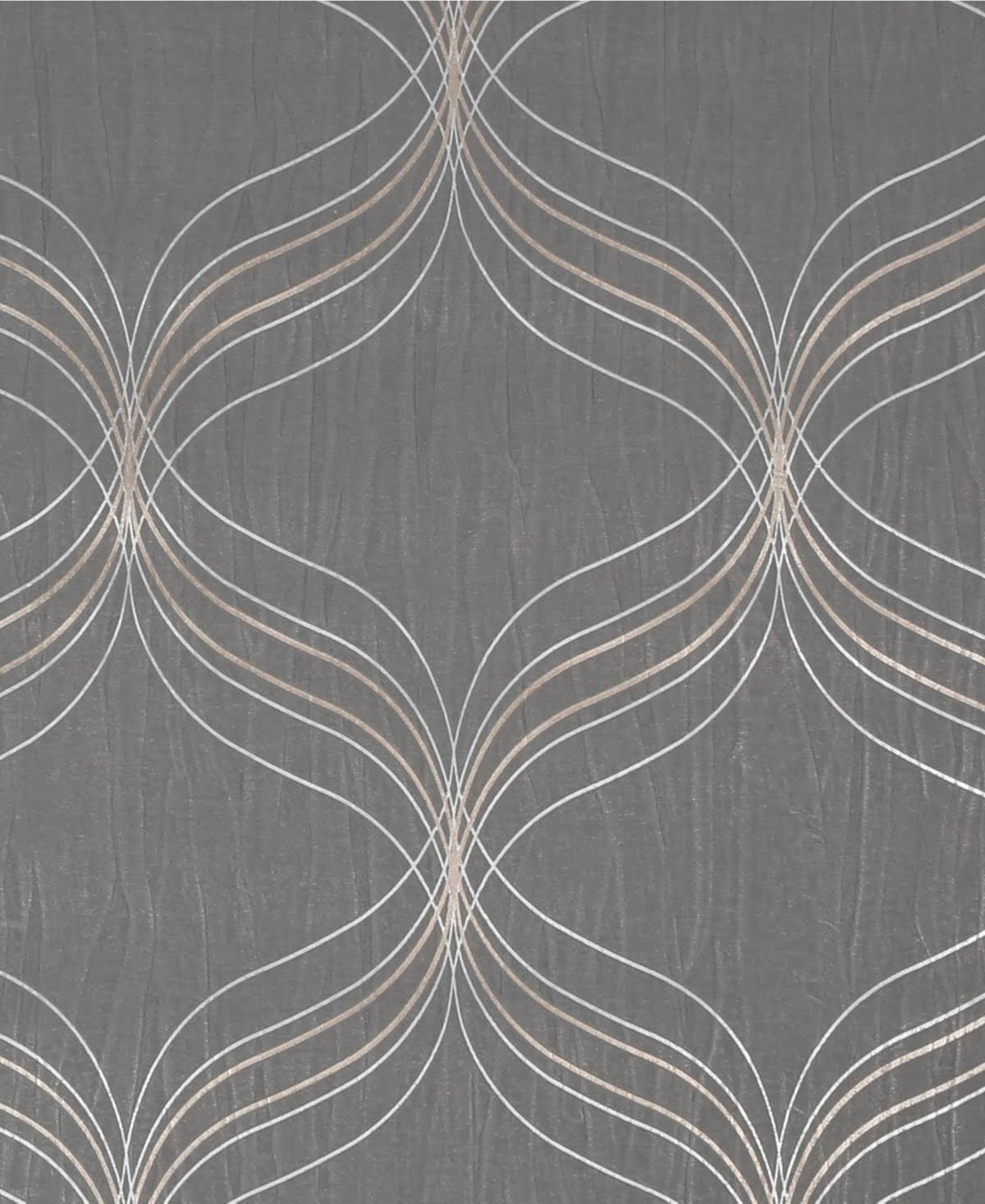 Optical Geo Grey Removable Wallpaper A3150