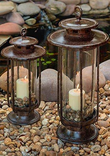 Decorative Hurricane Candle Lantern Holder (Small) U233296