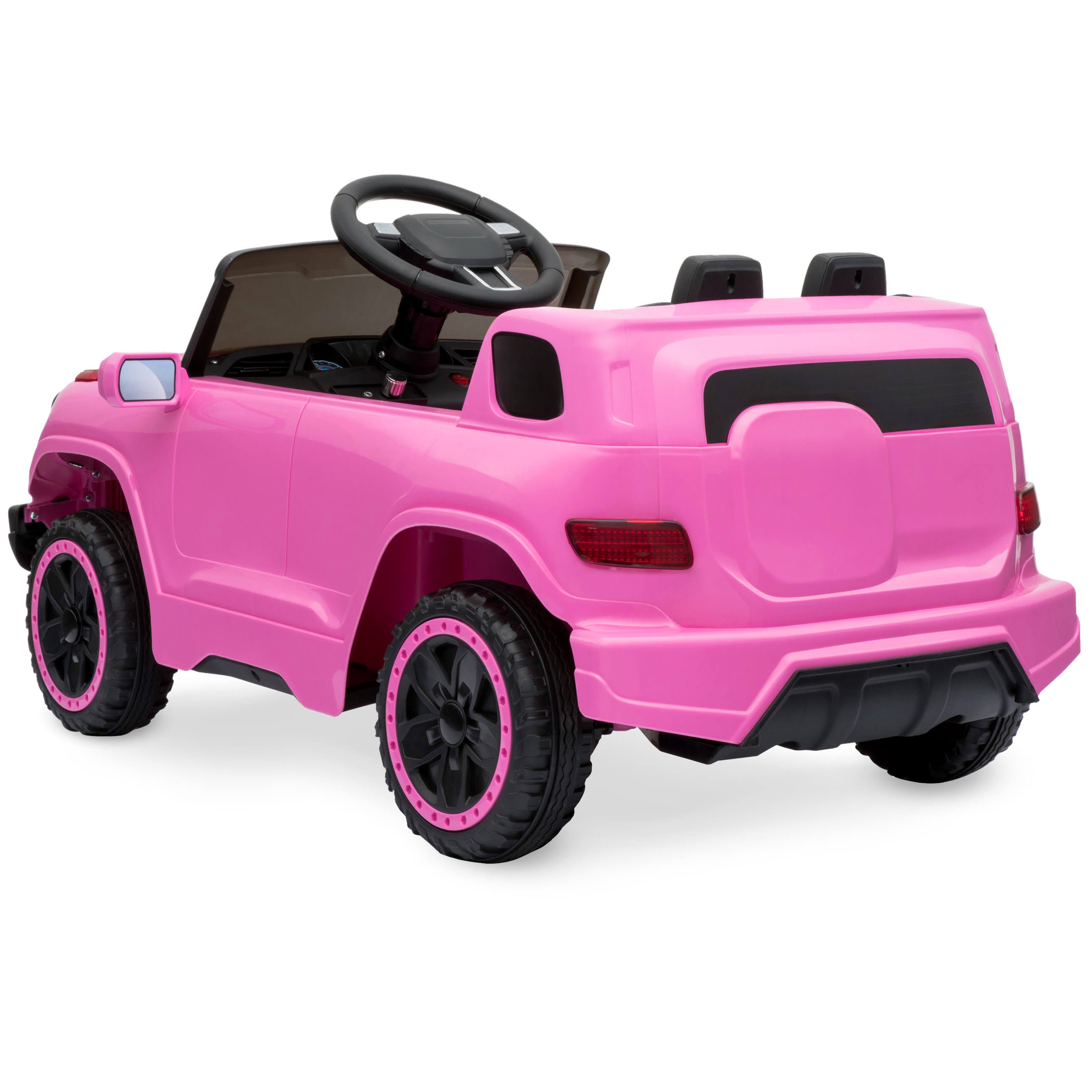 Pink 6V Kids Ride-On Car Truck Toy with RC Parent Control E291