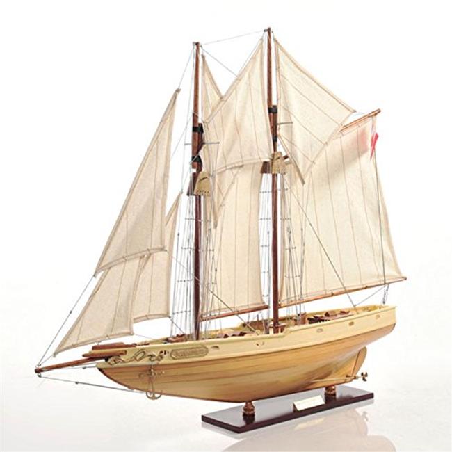 Bluenose II Wood Model Boat Multi Color 29.5 x 5 x 24 inches G118710