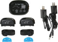 Black Wireless Pet Barrier with 2 Receiver Collars T5336