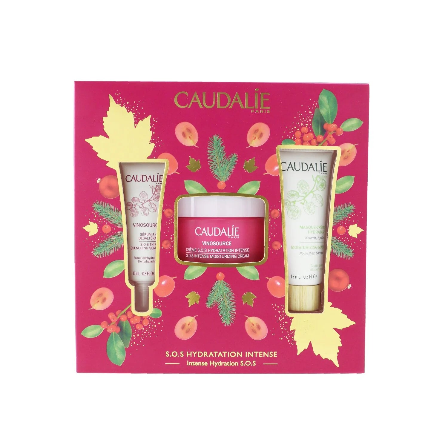 Moisturizing Cream 50ml, Serum 10ml, Mask 15ml 3pcs Set U83010