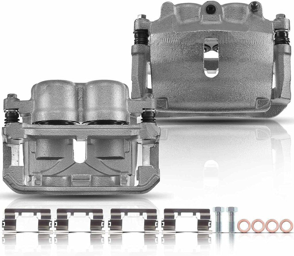 Set of 2 Front Brake Caliper Assembly for Ford F-150 2009-2014 C7327