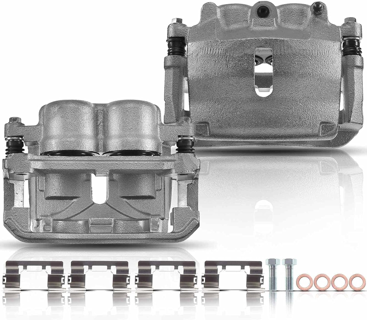 Set of 2 Front Brake Caliper Assembly for Ford F-150 2009-2014 C7327