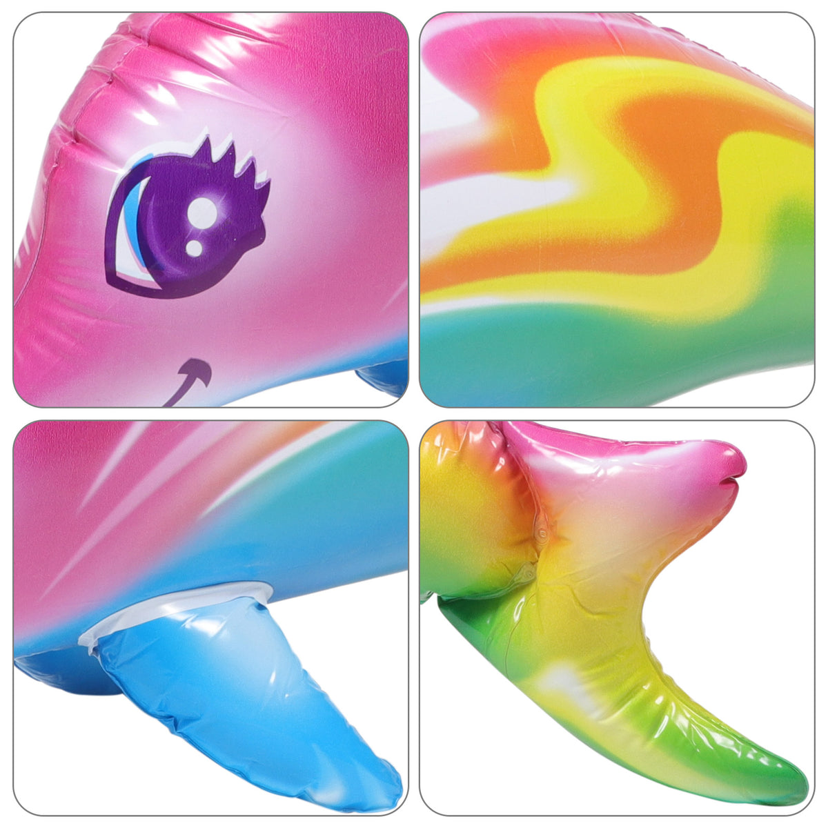 2pcs Kids Inflatable Dolphin Pool Toys V2365