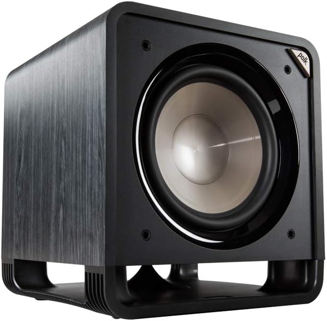 Powered Subwoofer with 12” Woofer, 400W Amp, Washed Black Walnut V379413