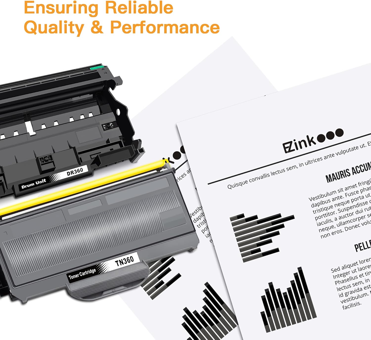 2 Toner, 1 Drum Unit Compatible Toner Cartridge and Drum Unit S22414