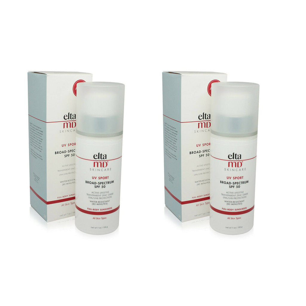 UV Sport SPF 50 Water Resistant Sunscreen, 7 oz - 2 Pack S4395