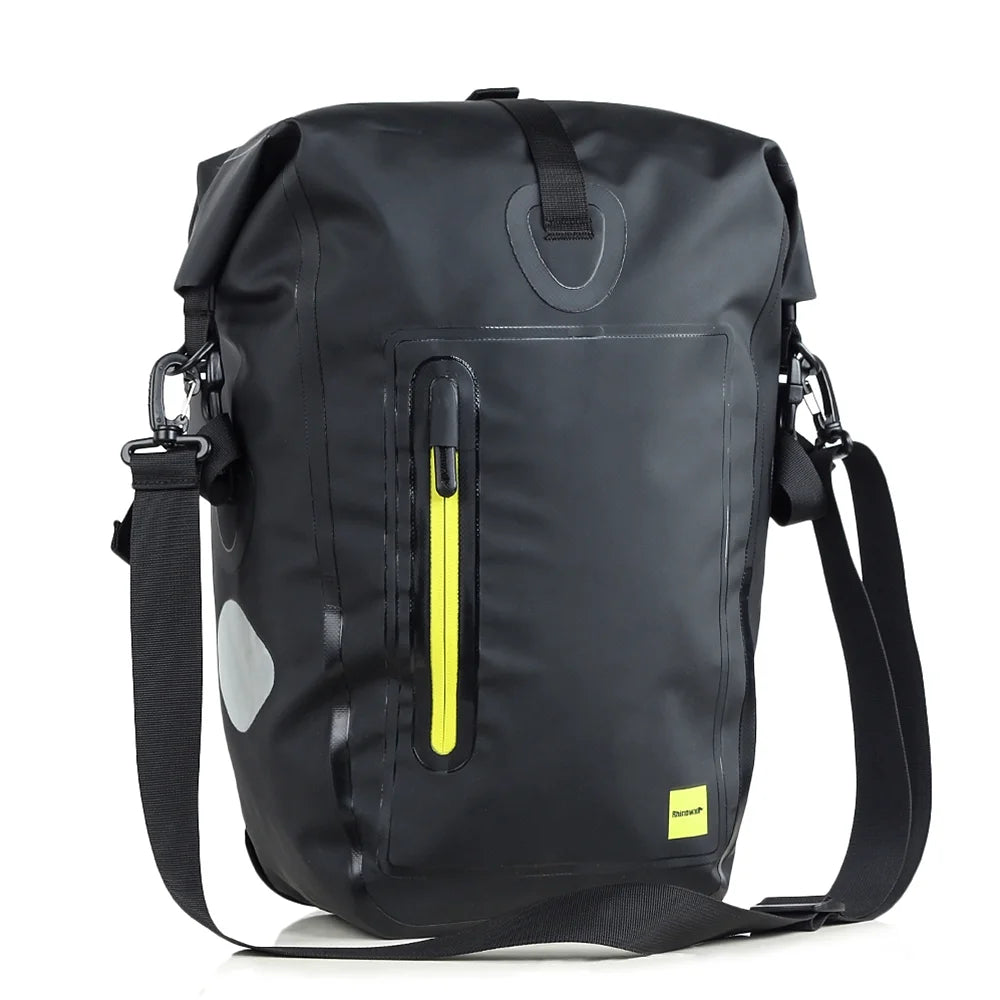 25L Waterproof Bike Rear Rack Pannier Bag Y919