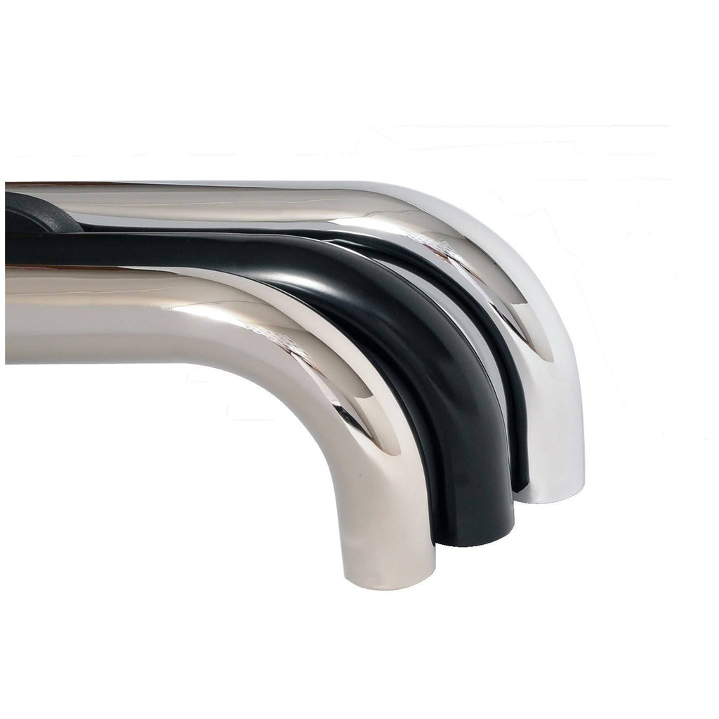 Stainless Steel Side Steps 3 in. Round Cab Length R240