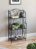 Rectangle Bakers Rack Plant Stand O379555