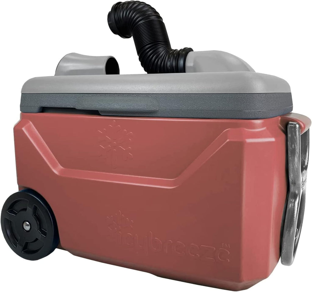 Portable Air Conditioner & Cooler 38 Quarts with Rechargeable 6AH Battery (Molten Red) V952