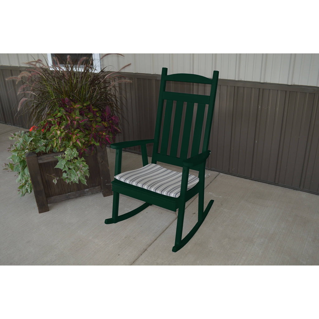 Olive Gray Porch Rocker H576
